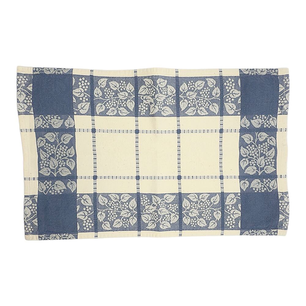 Le Jacquard Francais Primrose Bordier Blue/Ivory 19" x 12" Placemats Set of 4 - Picture 2 of 9